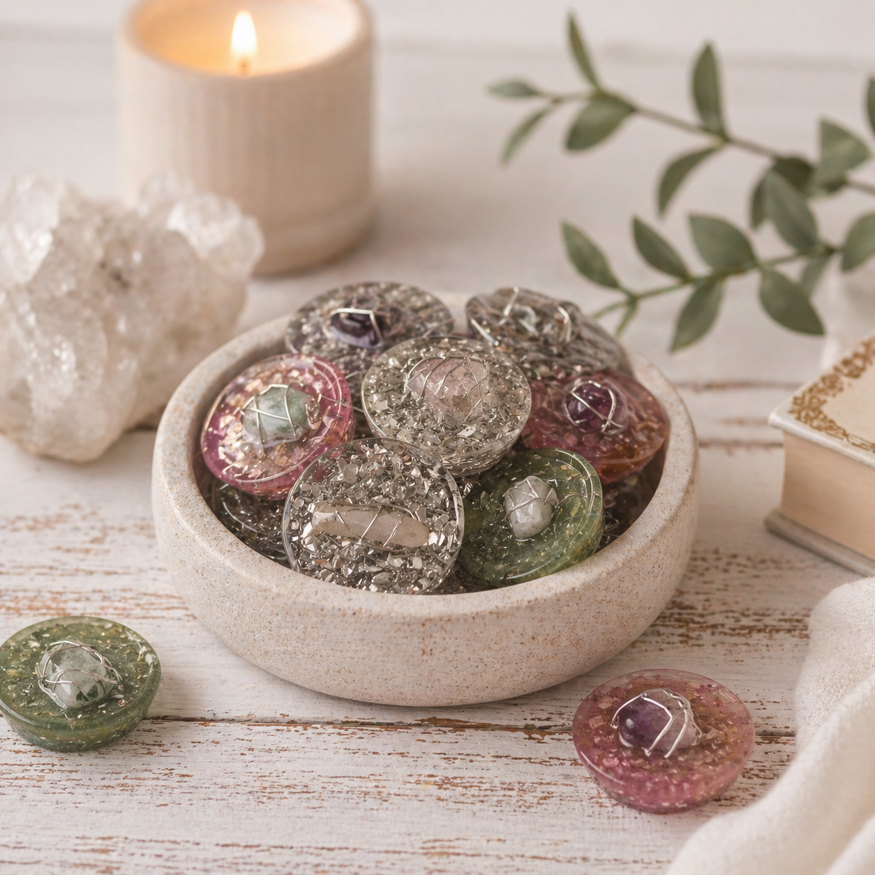 Pocket Positivity – Mini Orgonite Collection