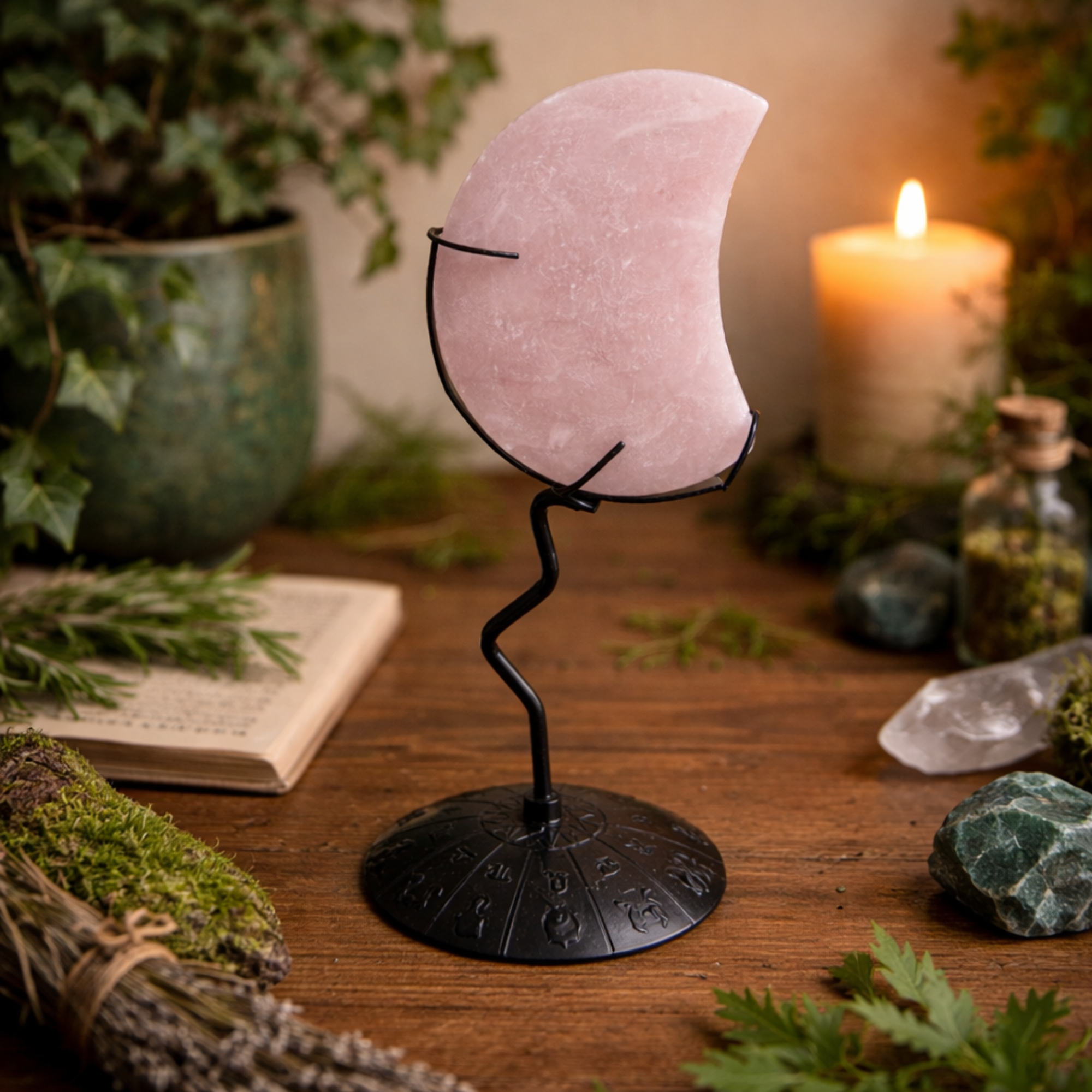 Pink Opal Moon