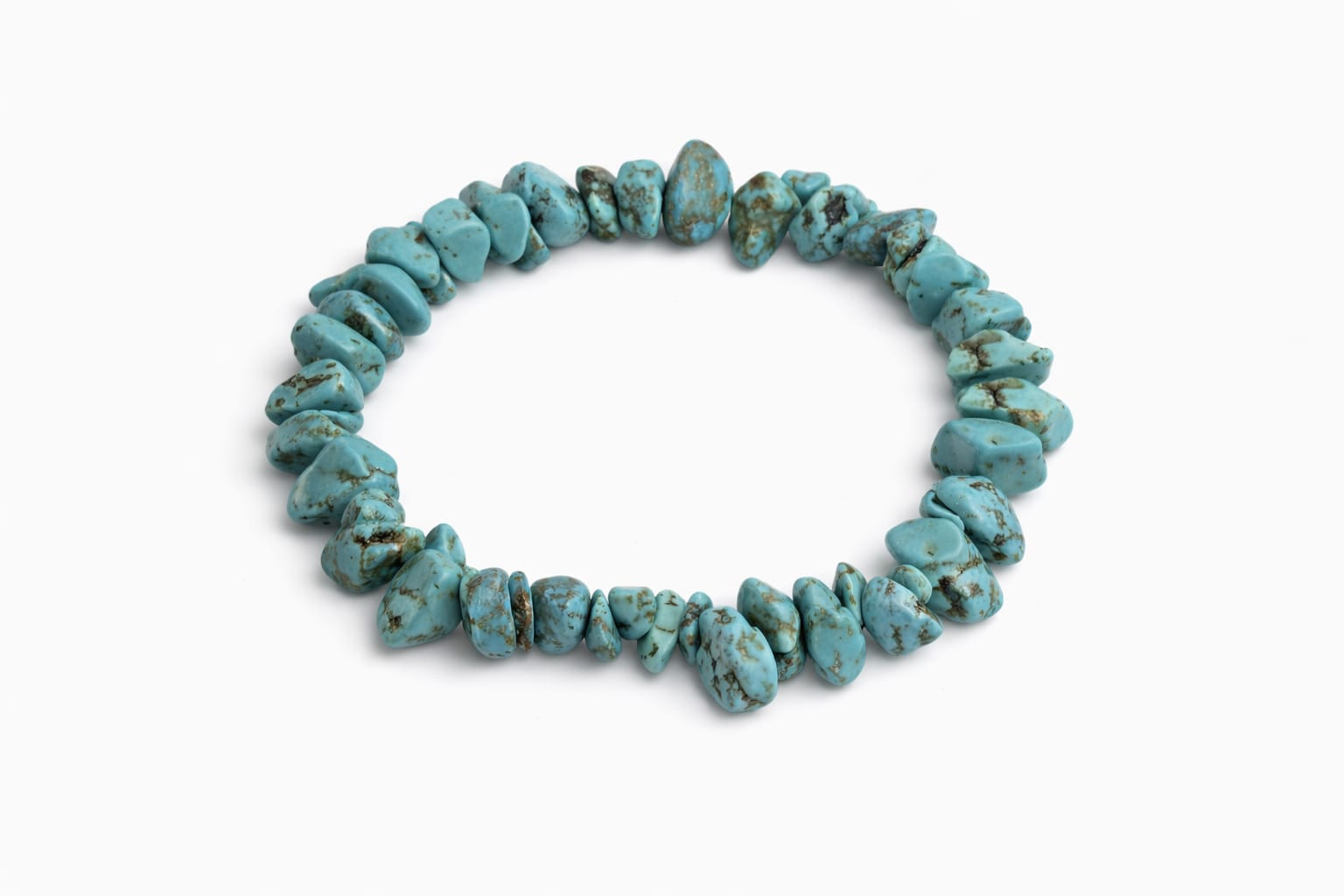 Natural Crystal Chip Bracelet