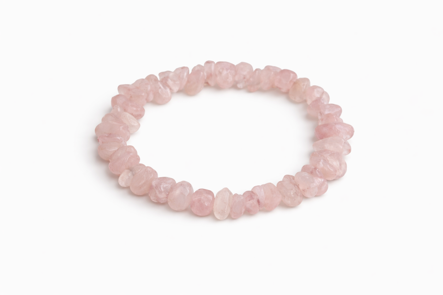 Natural Crystal Chip Bracelet
