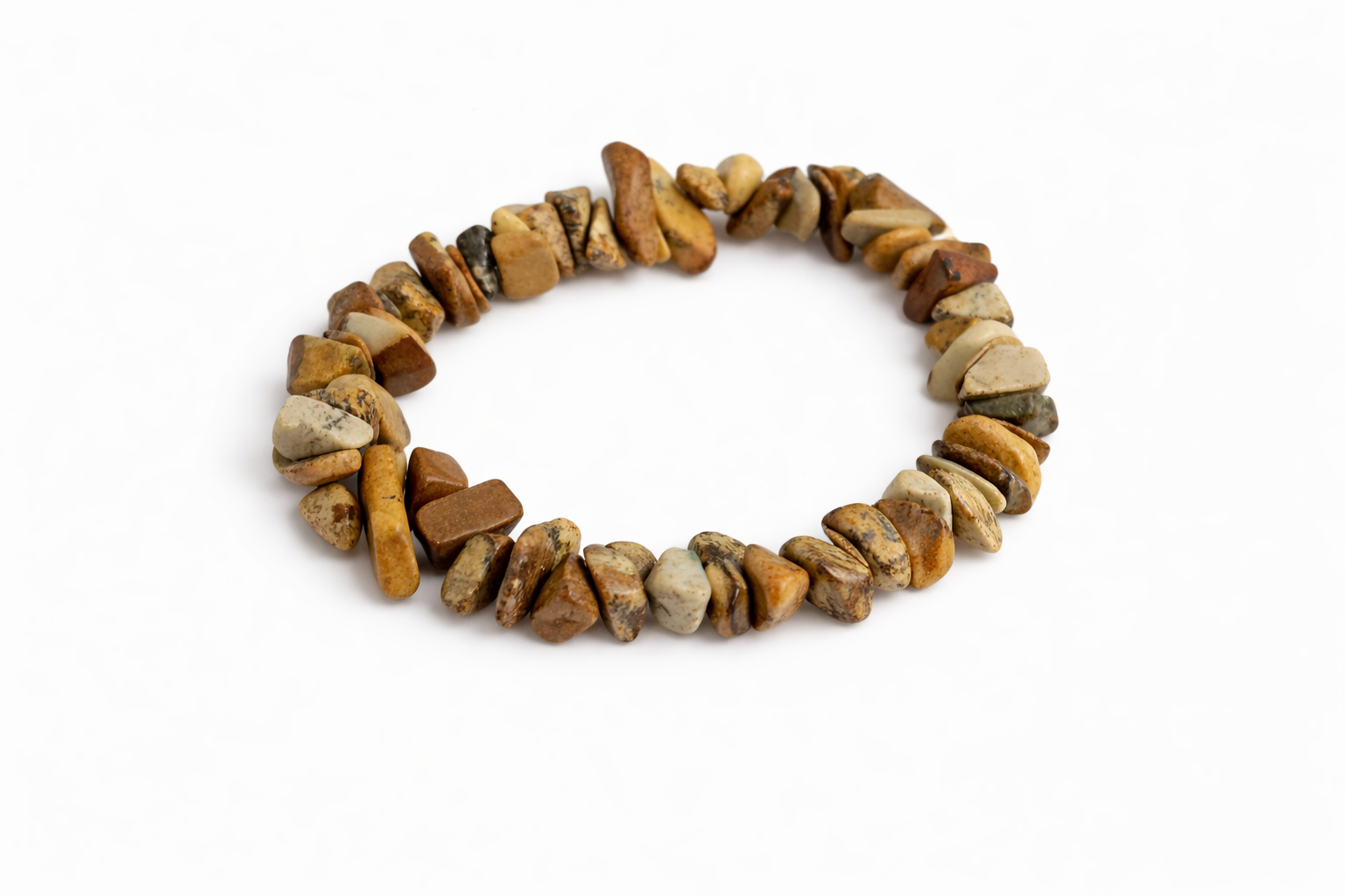 Natural Crystal Chip Bracelet