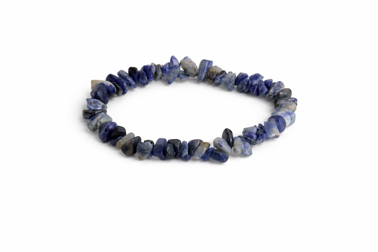 Natural Crystal Chip Bracelet