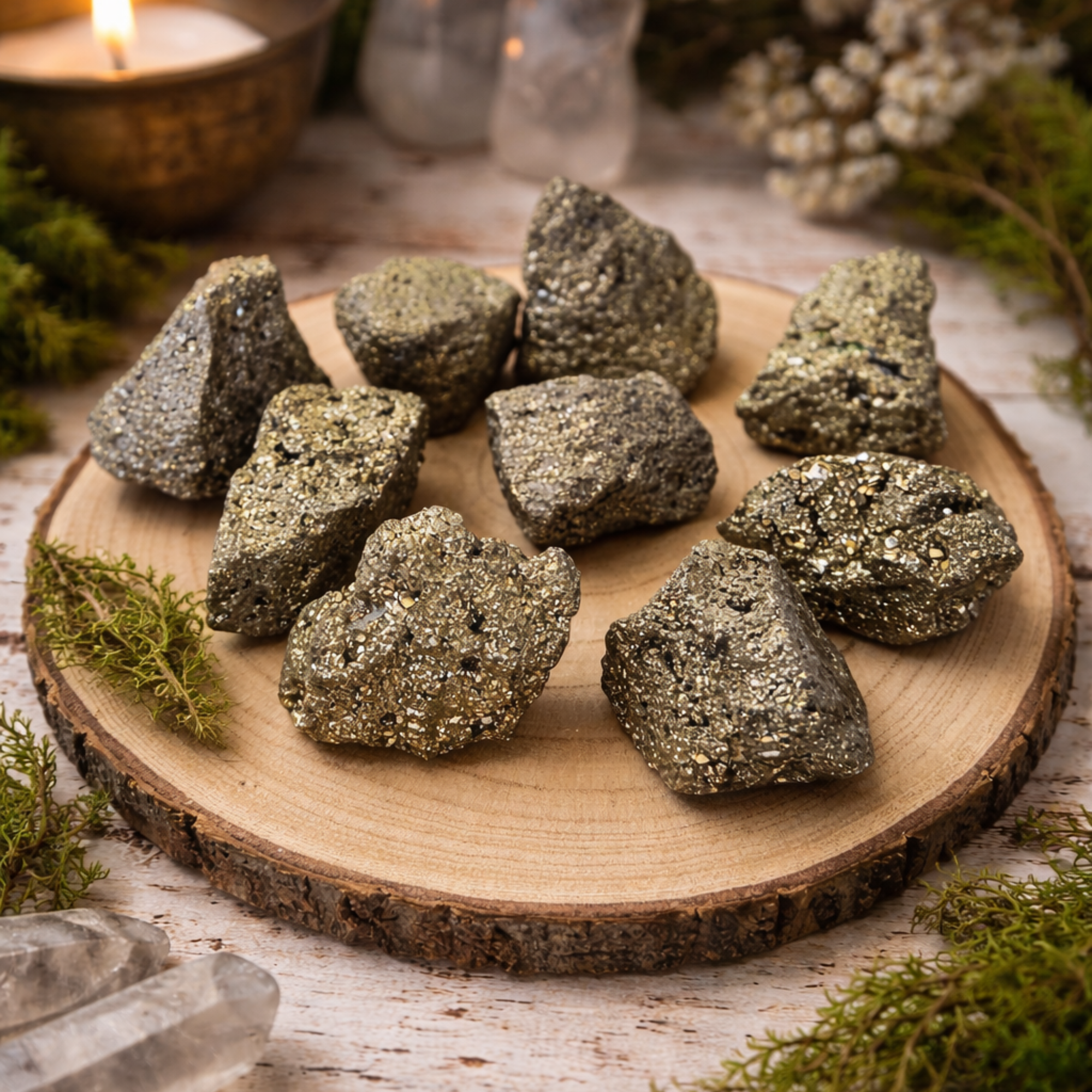 Raw Pyrite – Natural “Fool’s Gold”