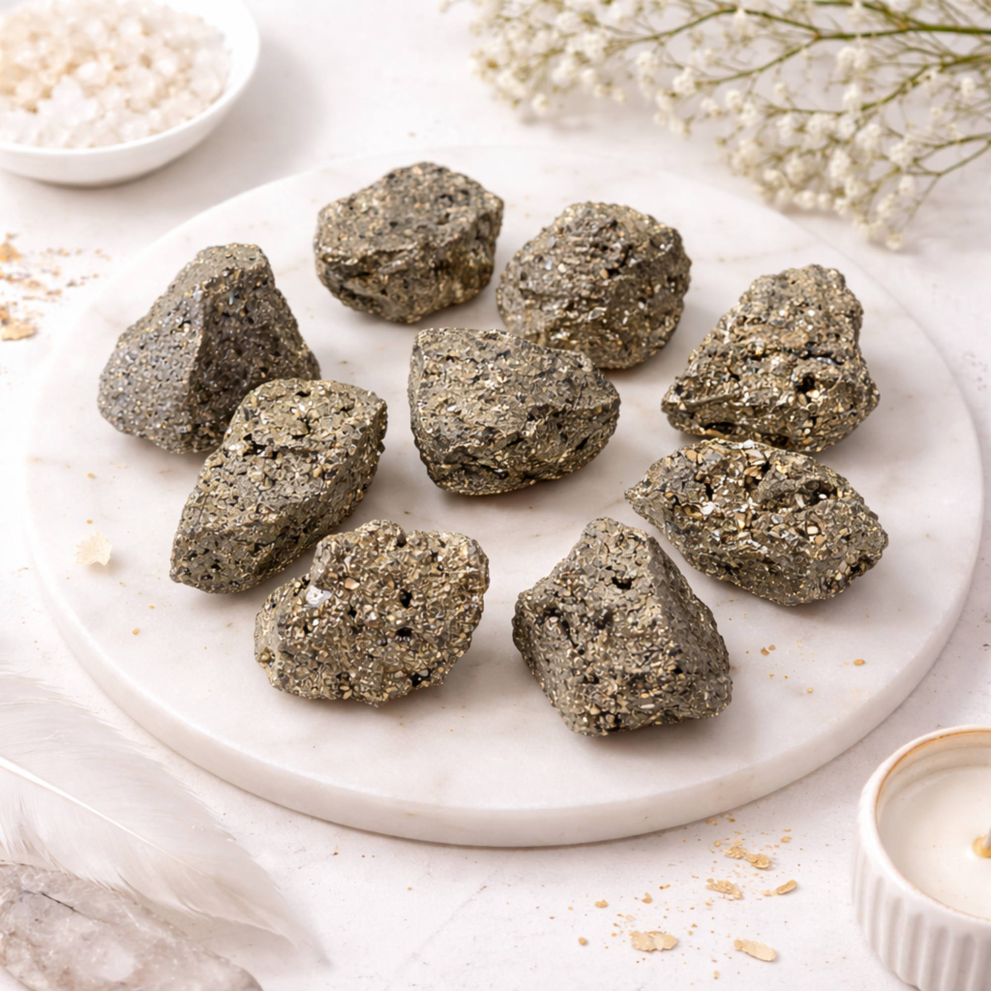 Raw Pyrite – Natural “Fool’s Gold”