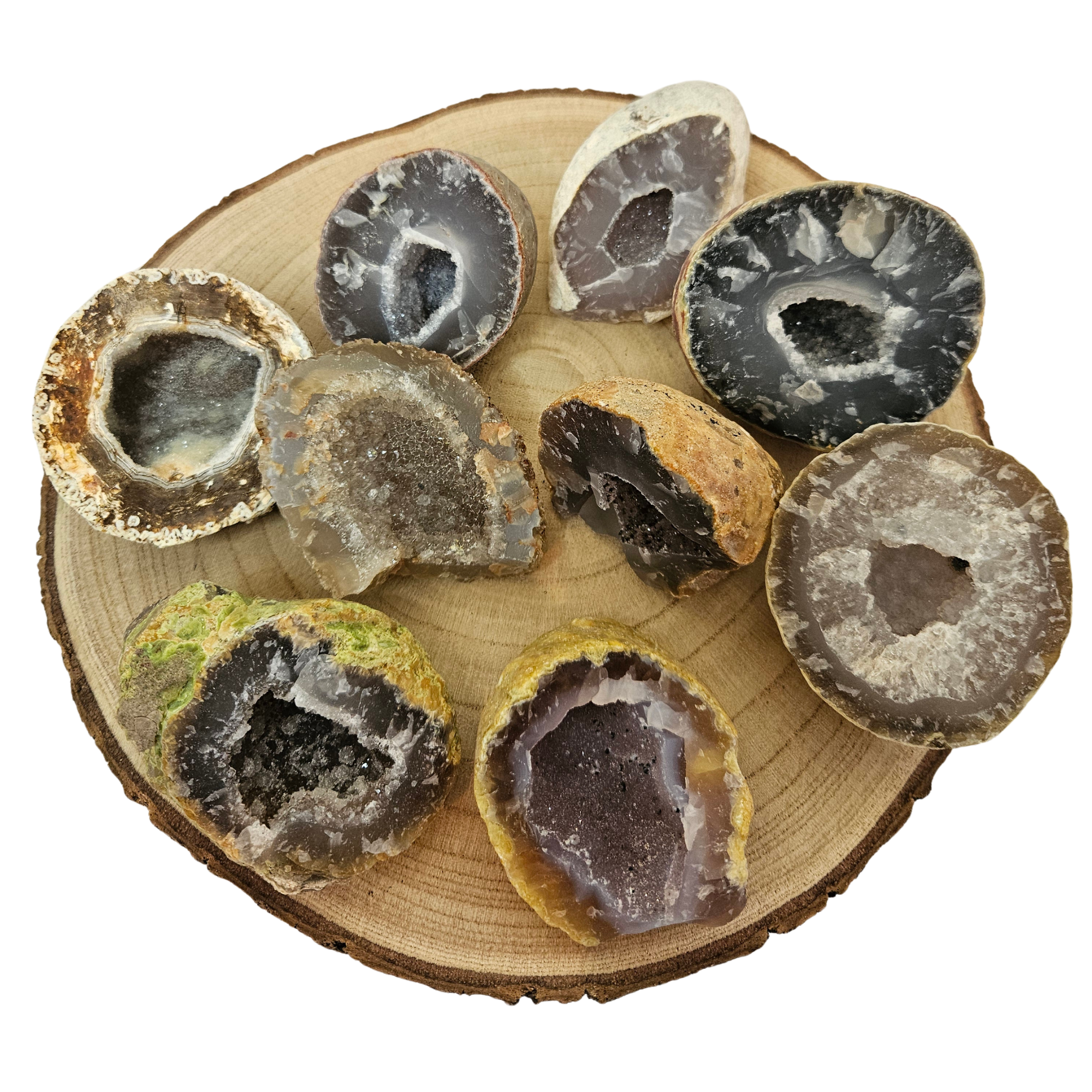 Druzy Agate Geode