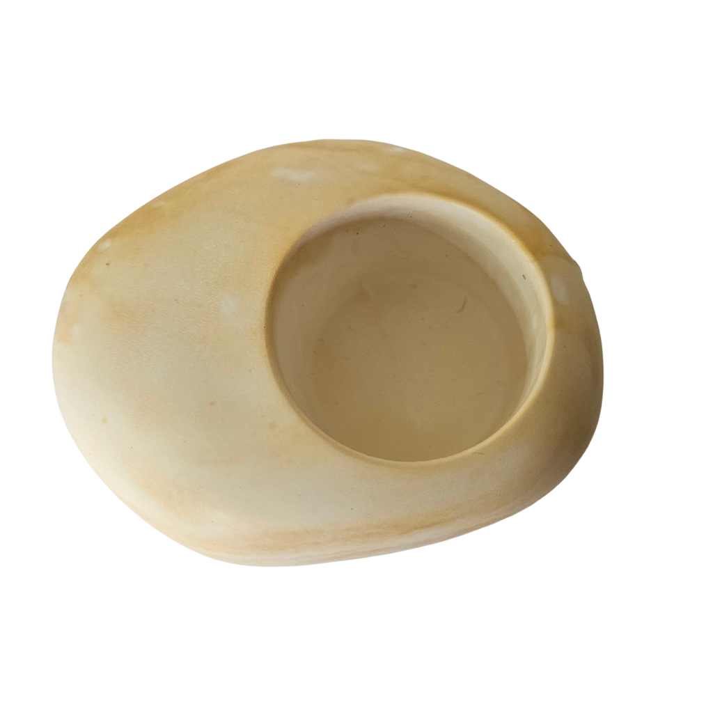 Eco Resin T-Light Holder - Pebble Shaped