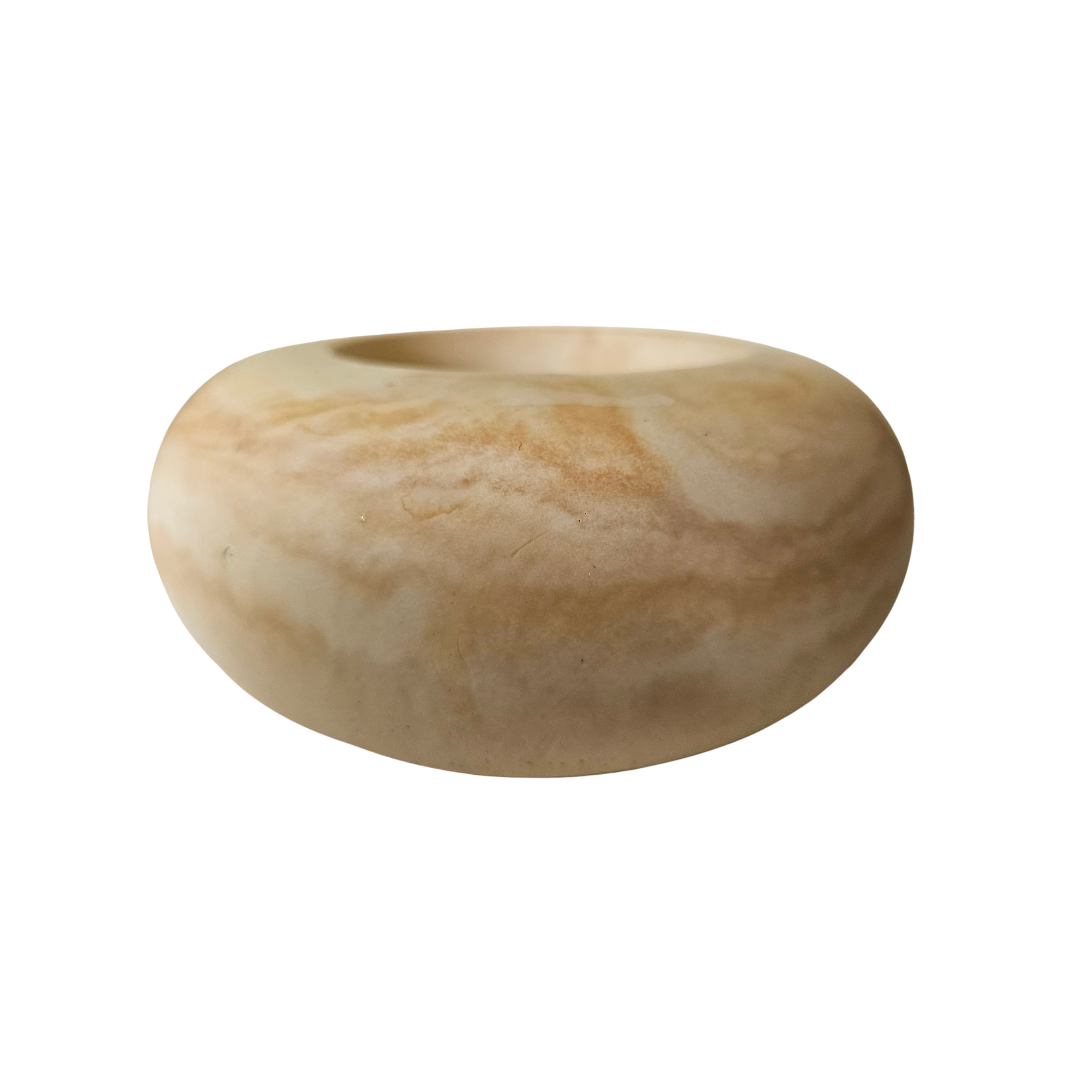 Eco Resin T-Light Holder - Doughnut Shaped