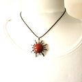 Sunburst Crystal Pendant