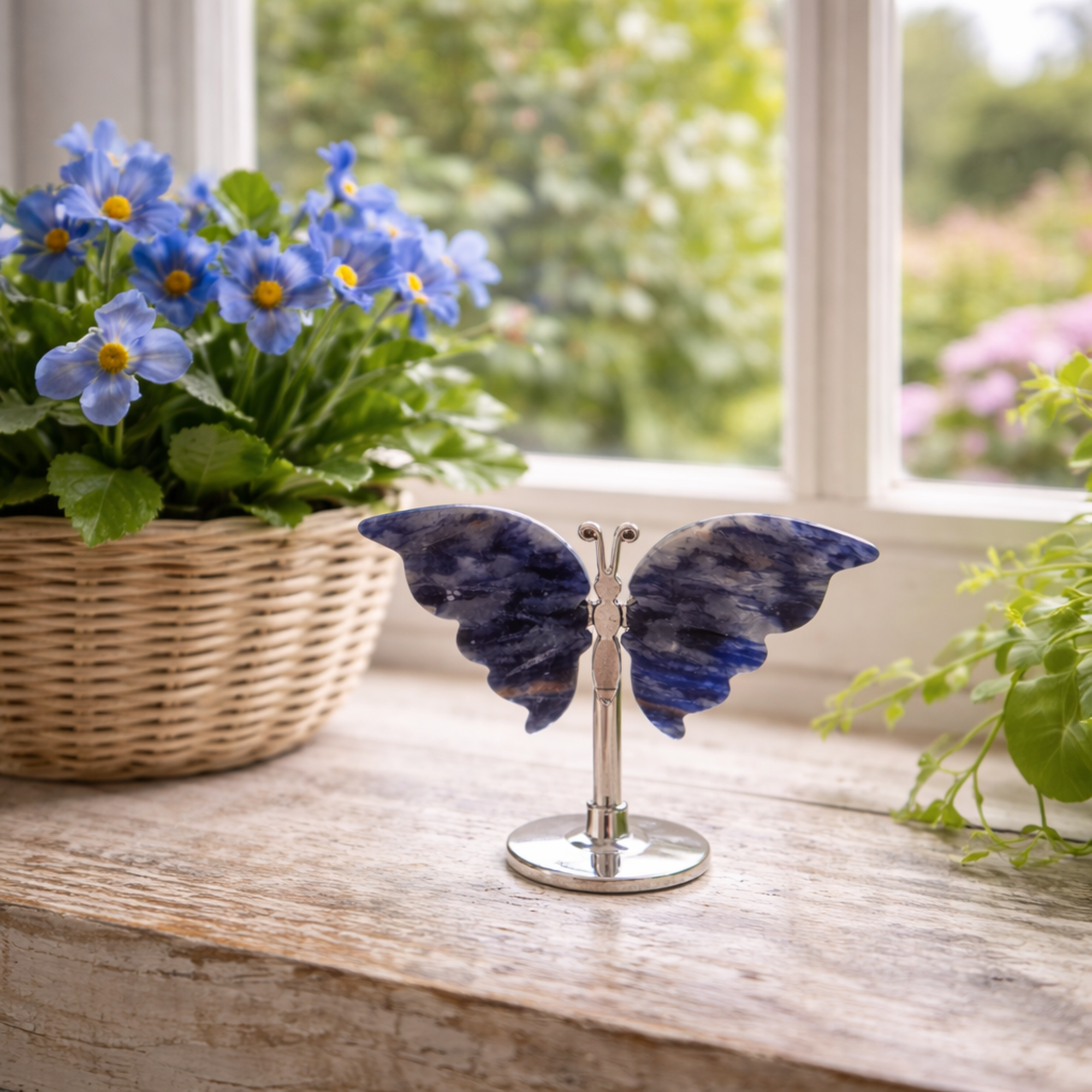 Sodalite Butterfly