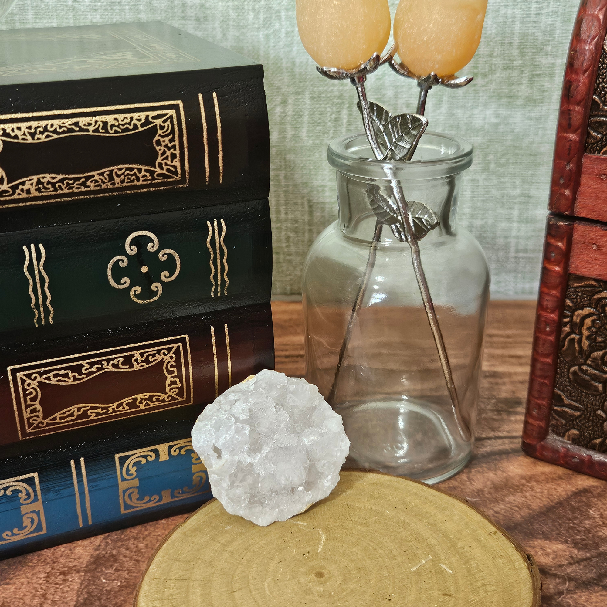 Natural Quartz Crystal Specimen