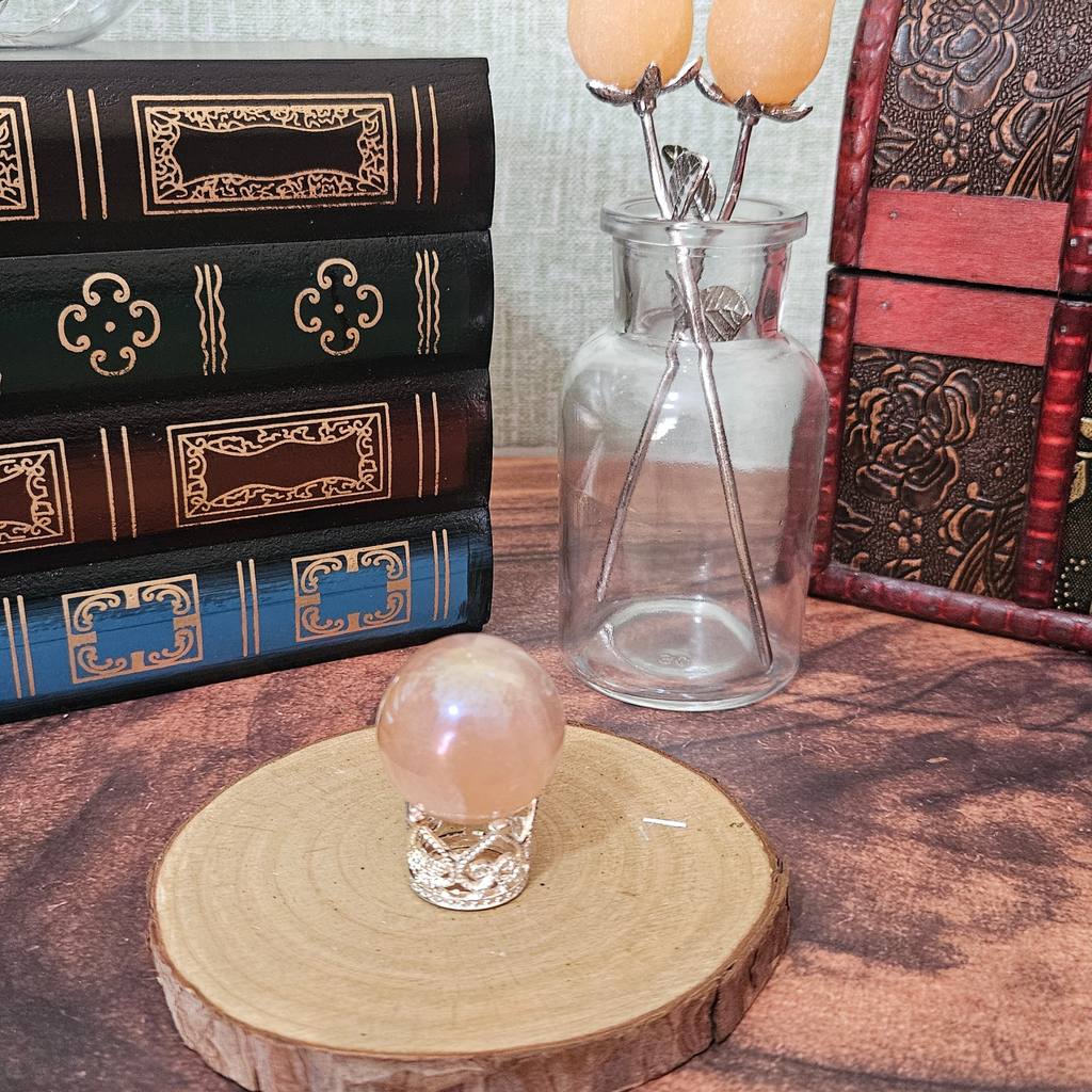 Honey Calcite Mini Sphere