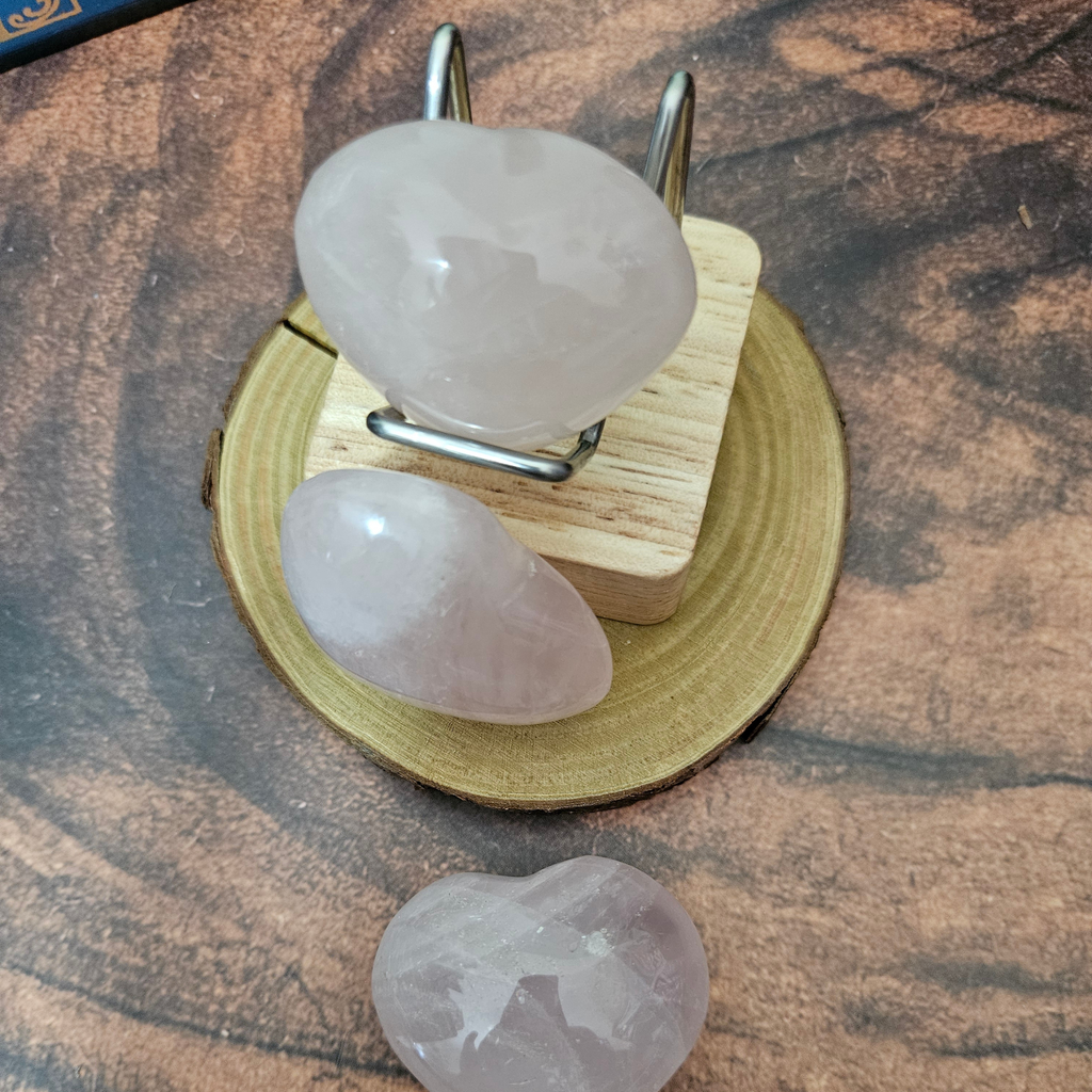 Rose Quartz Hearts