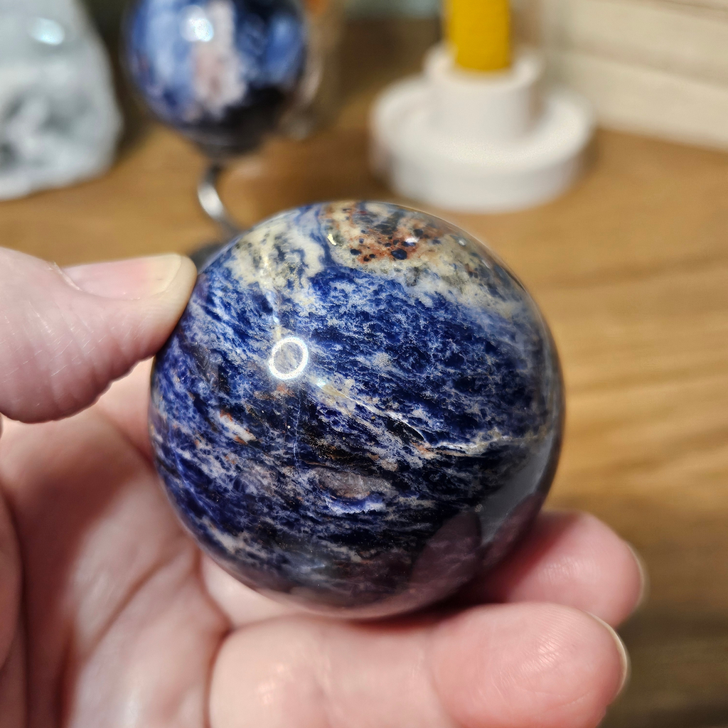 Sodalite Sphere – 50mm