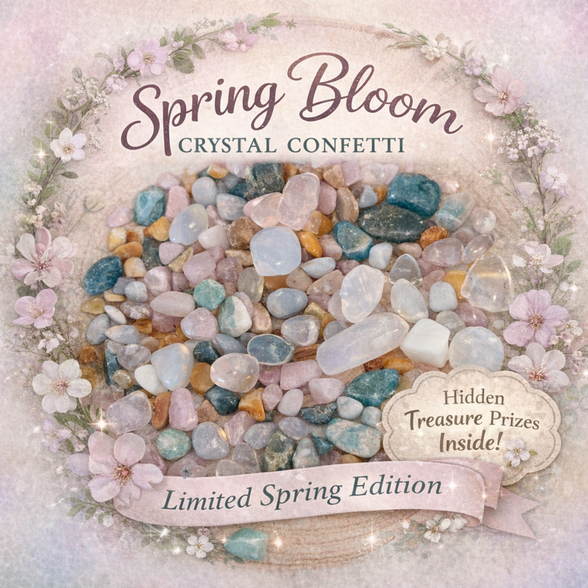 Spring Bloom Crystal Confetti