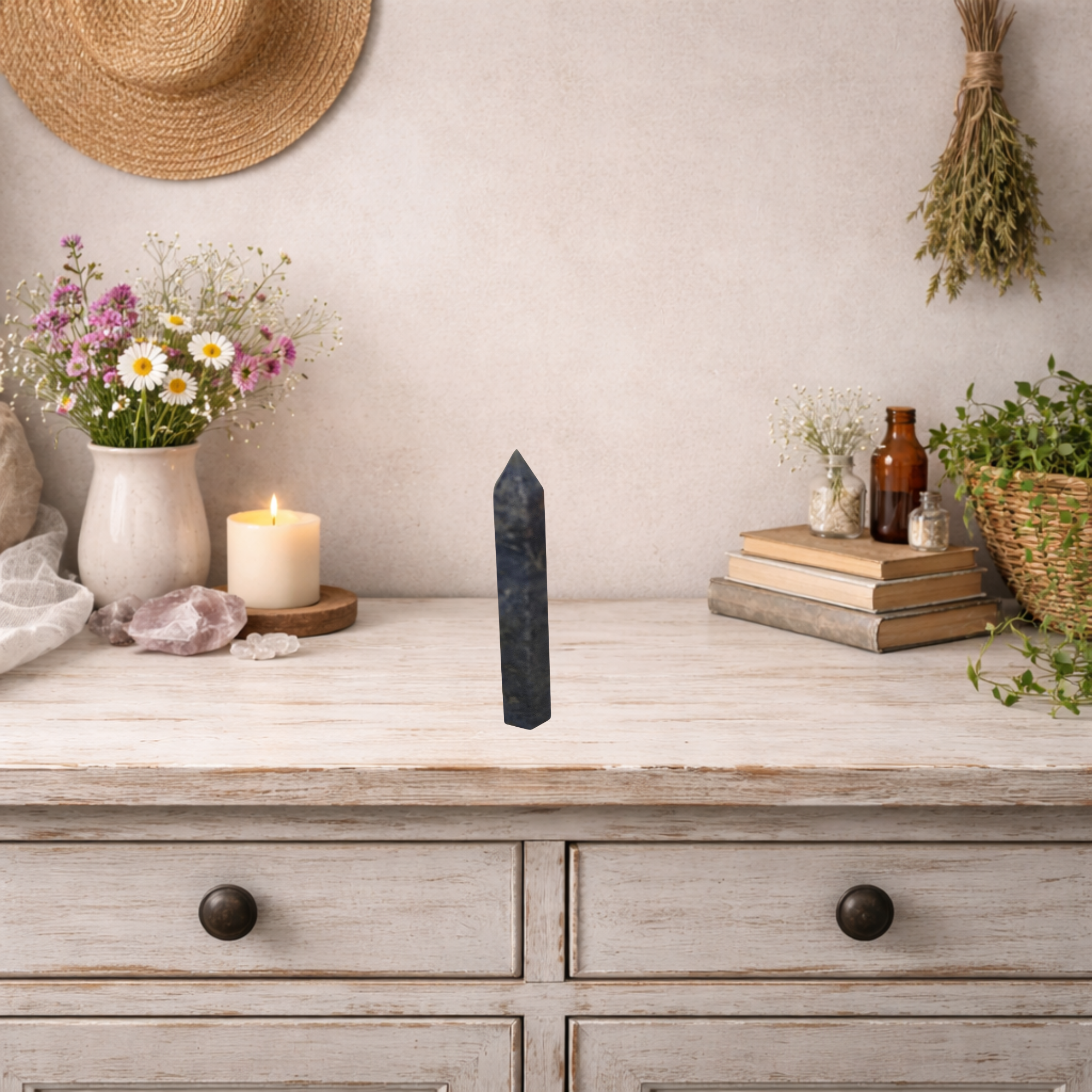 Sodalite Crystal Tower