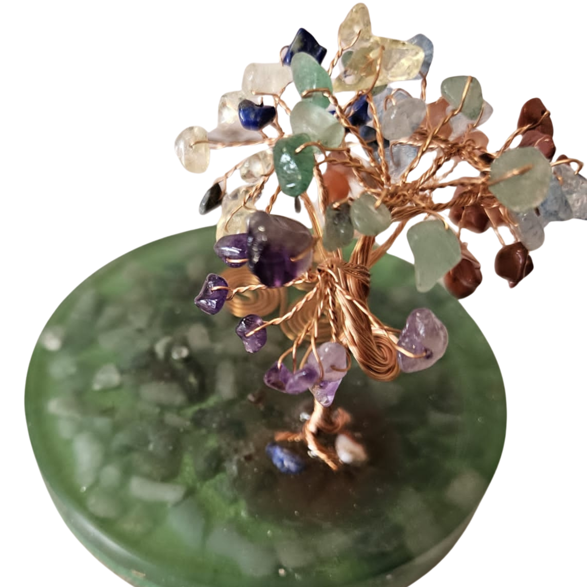 Tree of Life Mini Orgonite Charging Plate