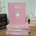 Pink hardback copy of The Little Book of Tarot by Katalin Patnaik.