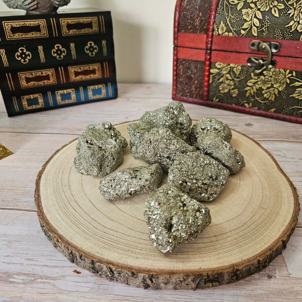 Pyrite Cluster "Fools Gold" Intuitively Chosen