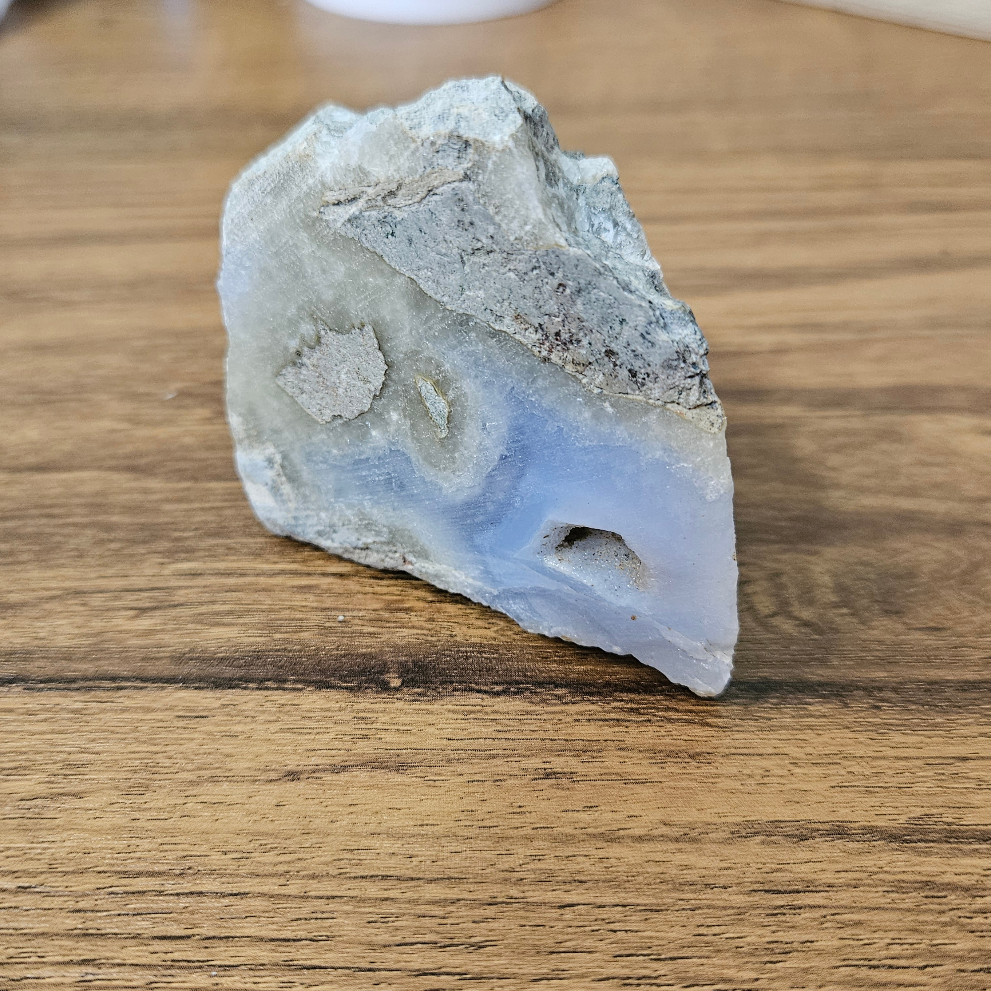 Blue Lace Agate Slice
