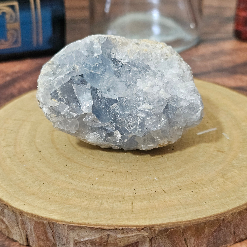 Natural Celestine (Celestite) Crystal Cluster