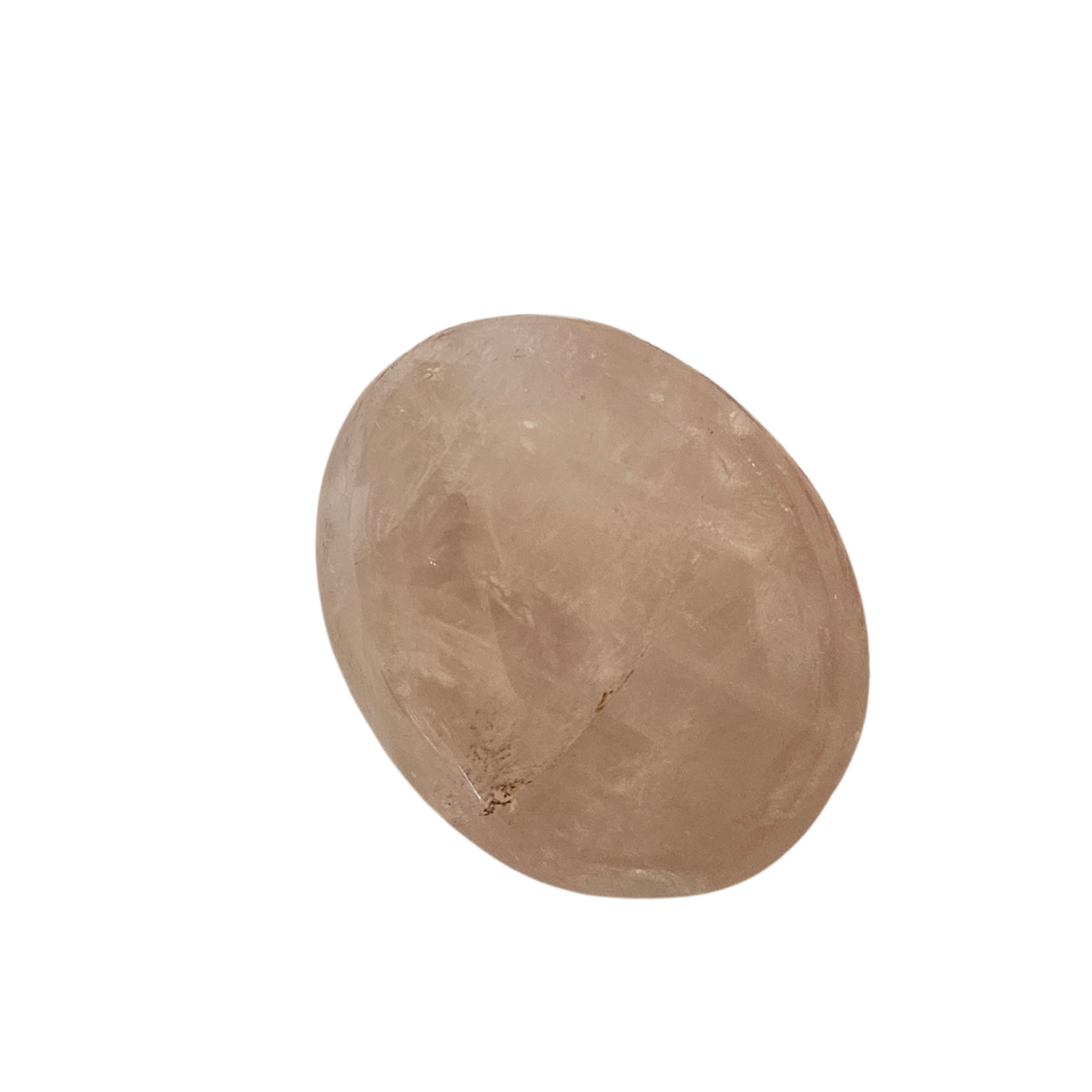 Rose Quartz Palm Stone