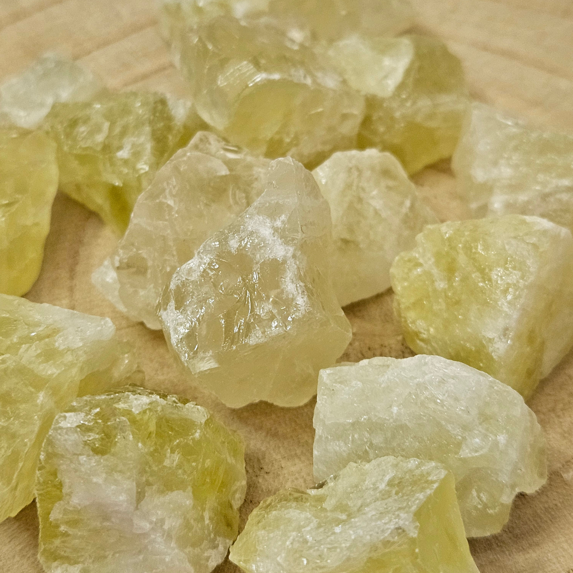 Raw Citrine Crystal Pieces