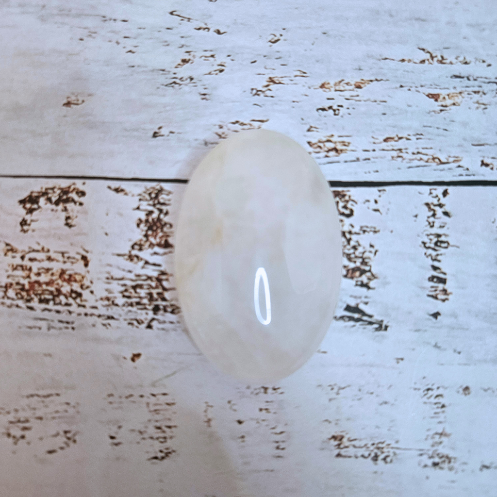 Milky Quartz Palm Stones Intuitively Chosen