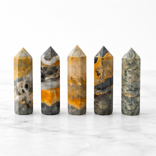 Bumblebee Jasper Towers (8-9 cm)