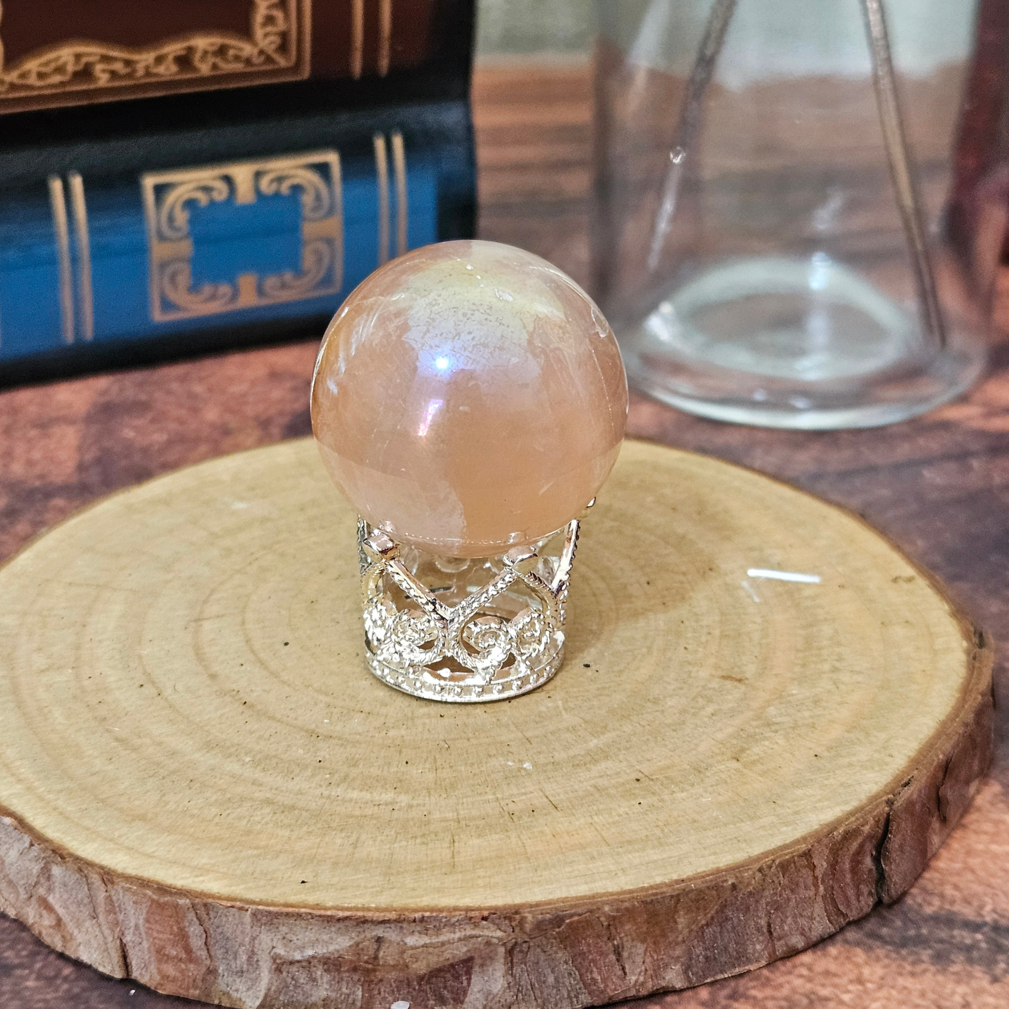 Honey Calcite Mini Sphere