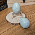 Natural Amazonite Crystal Egg – Madagascar, 5.5cm