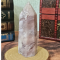 Flower Agate Tower – 11cm (226g)