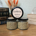 40g glass jars of dried rosemary from Georgie's Apothecary