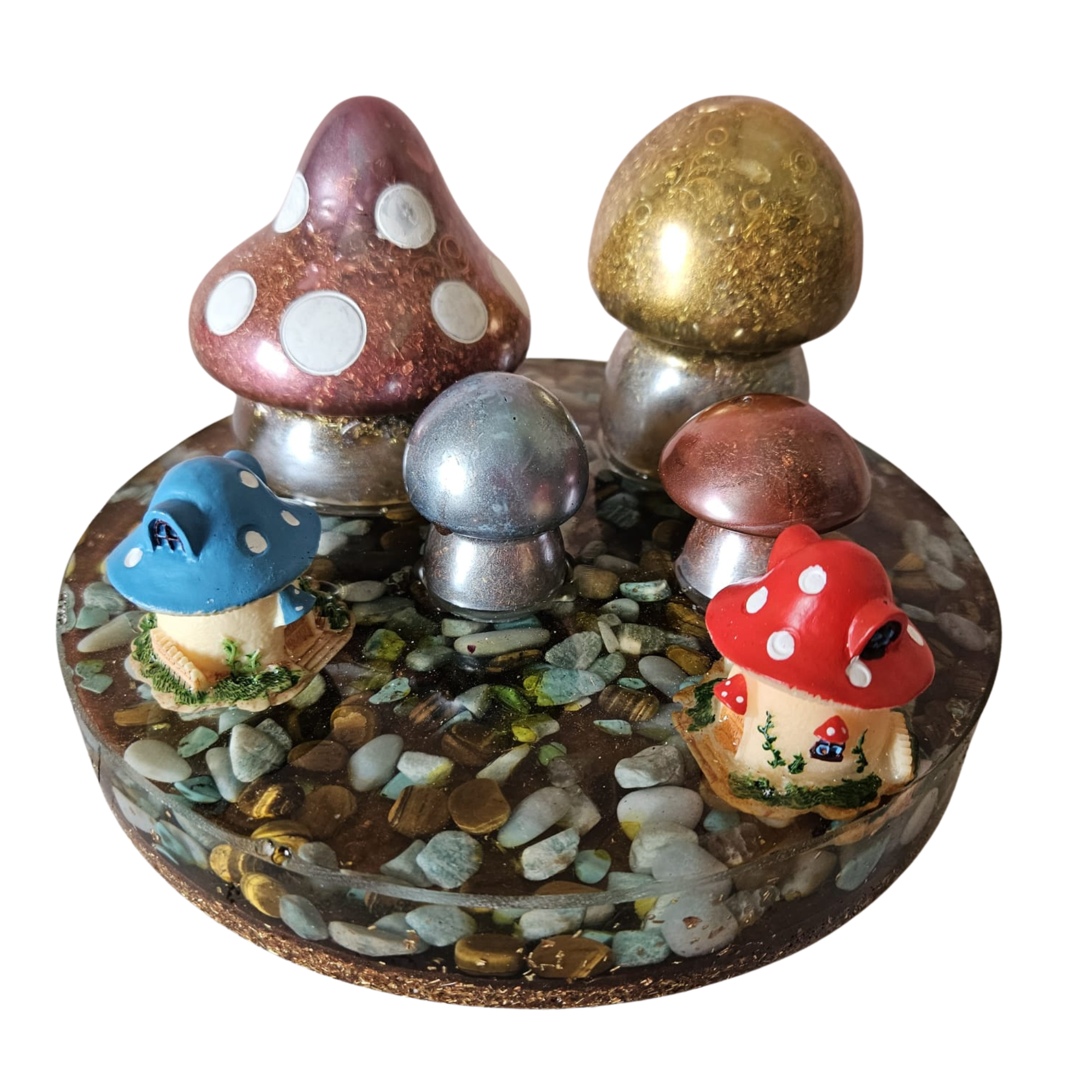 Orgonite Mushroom Charging Plate