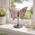 Pink Opal Large Butterfly