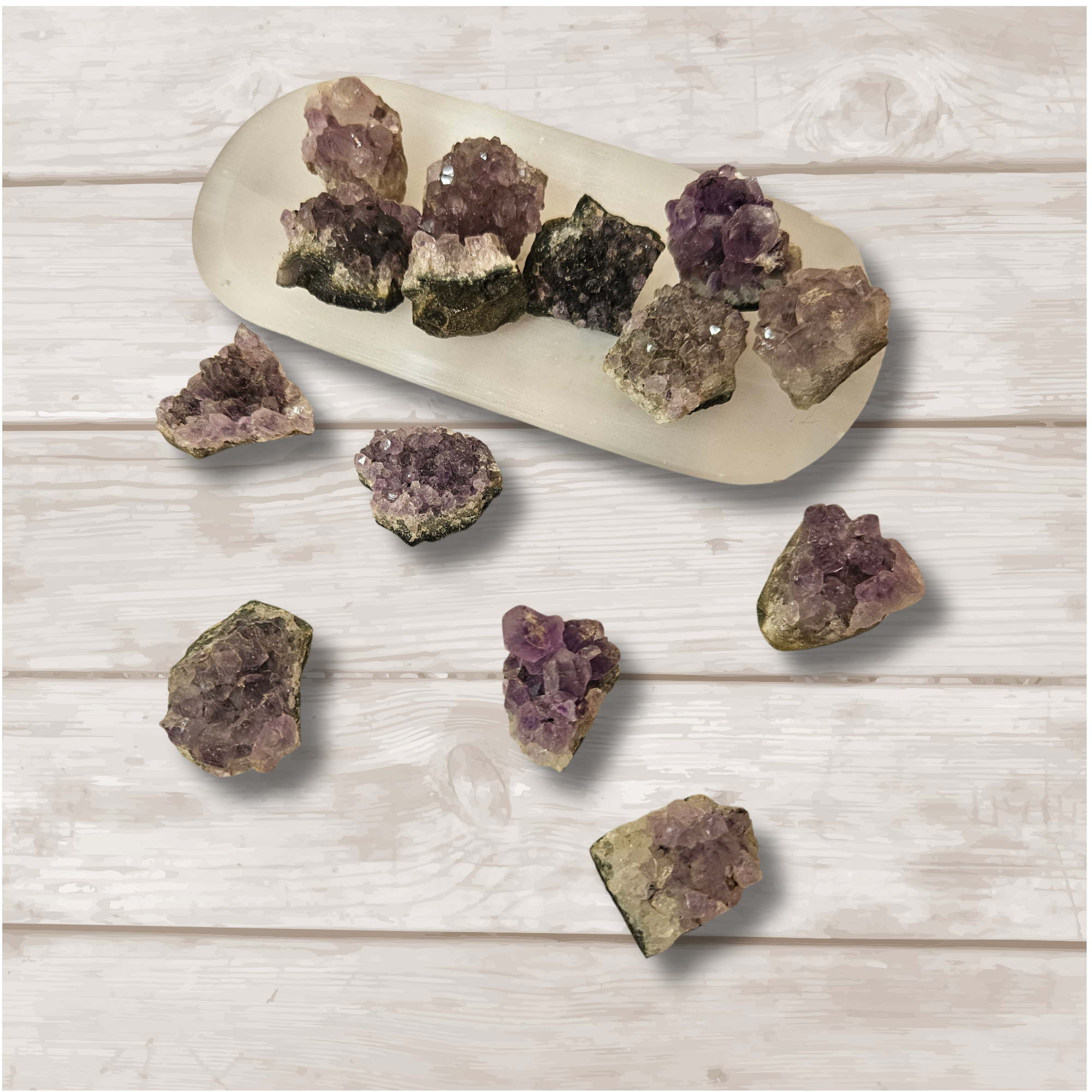 Mini Amethyst Cluster – Intuitively Chosen