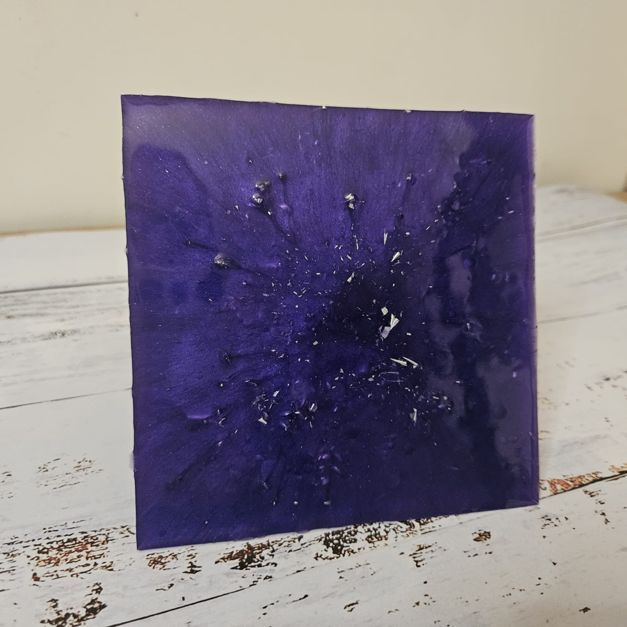 Amethyst Healing Orgonite Pyramid