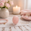 Small Rose Quartz Eggs - 60g