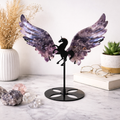 Amethyst Flying Horse Wings