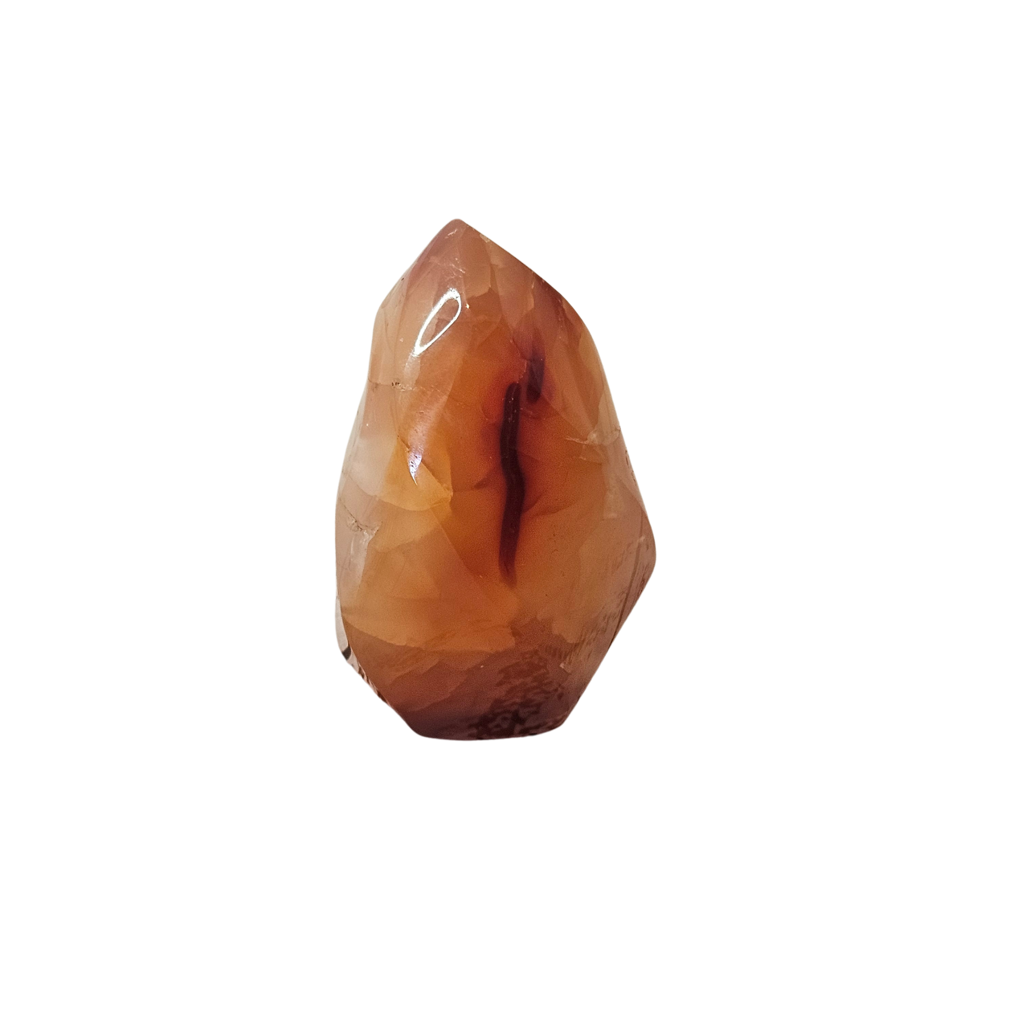 Carnelian Flame Carvings - Small