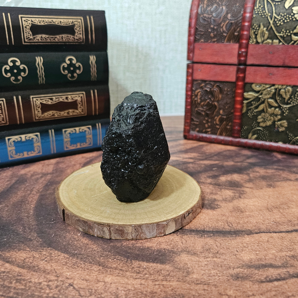 Large Raw Black Obsidian Crystal