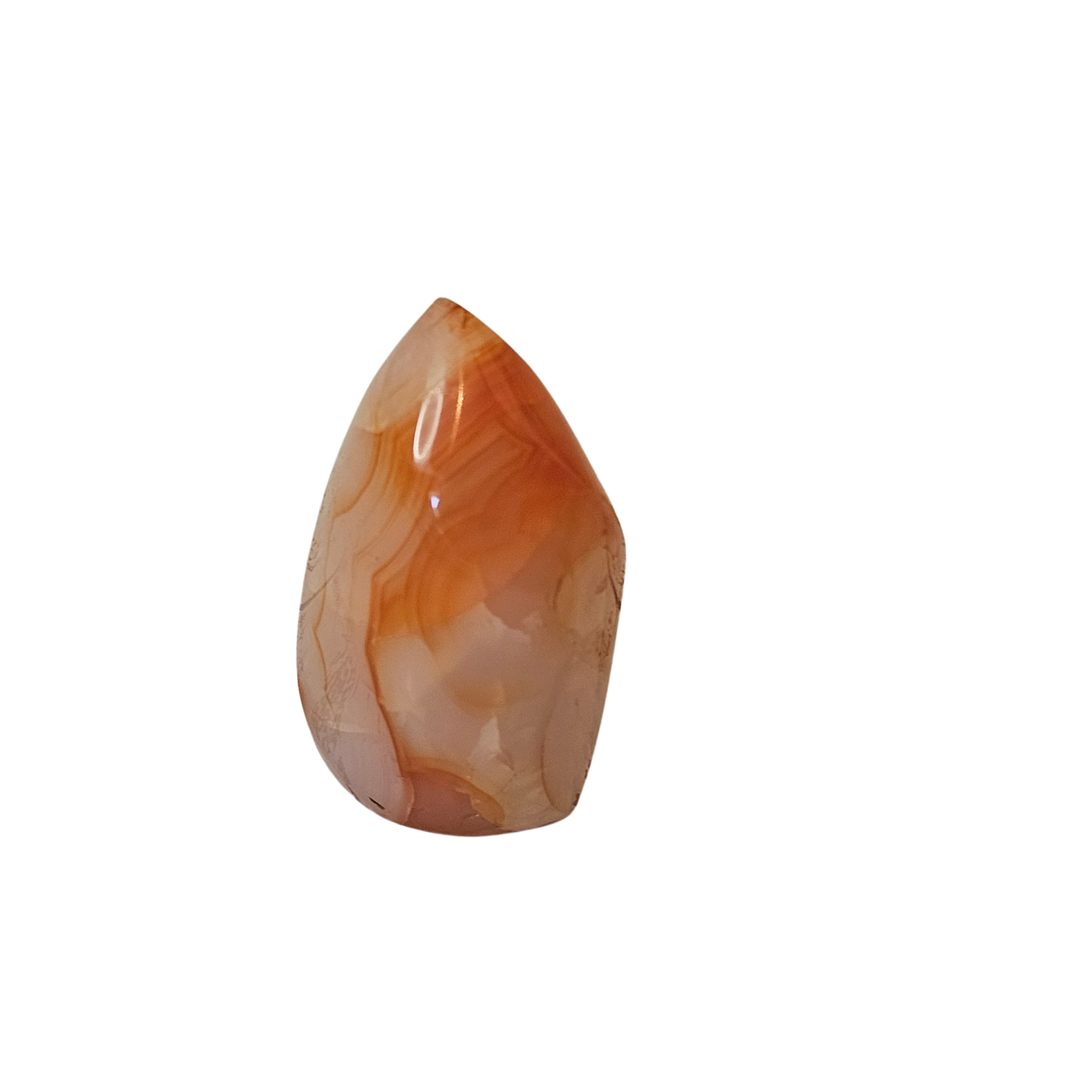 Carnelian Flame Carvings - Small