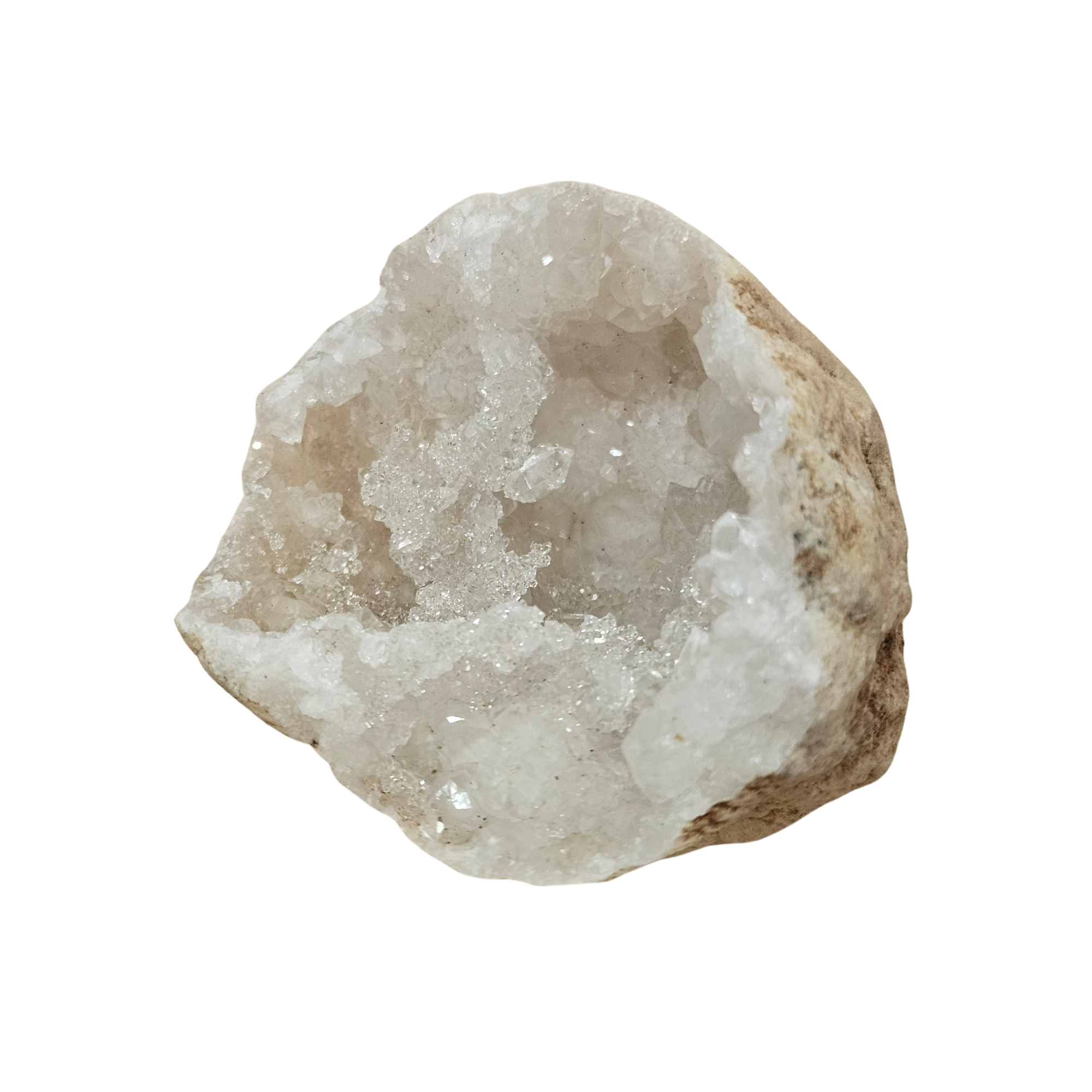Quartz Geode Halves – Sparkling Natural Crystal Cavities