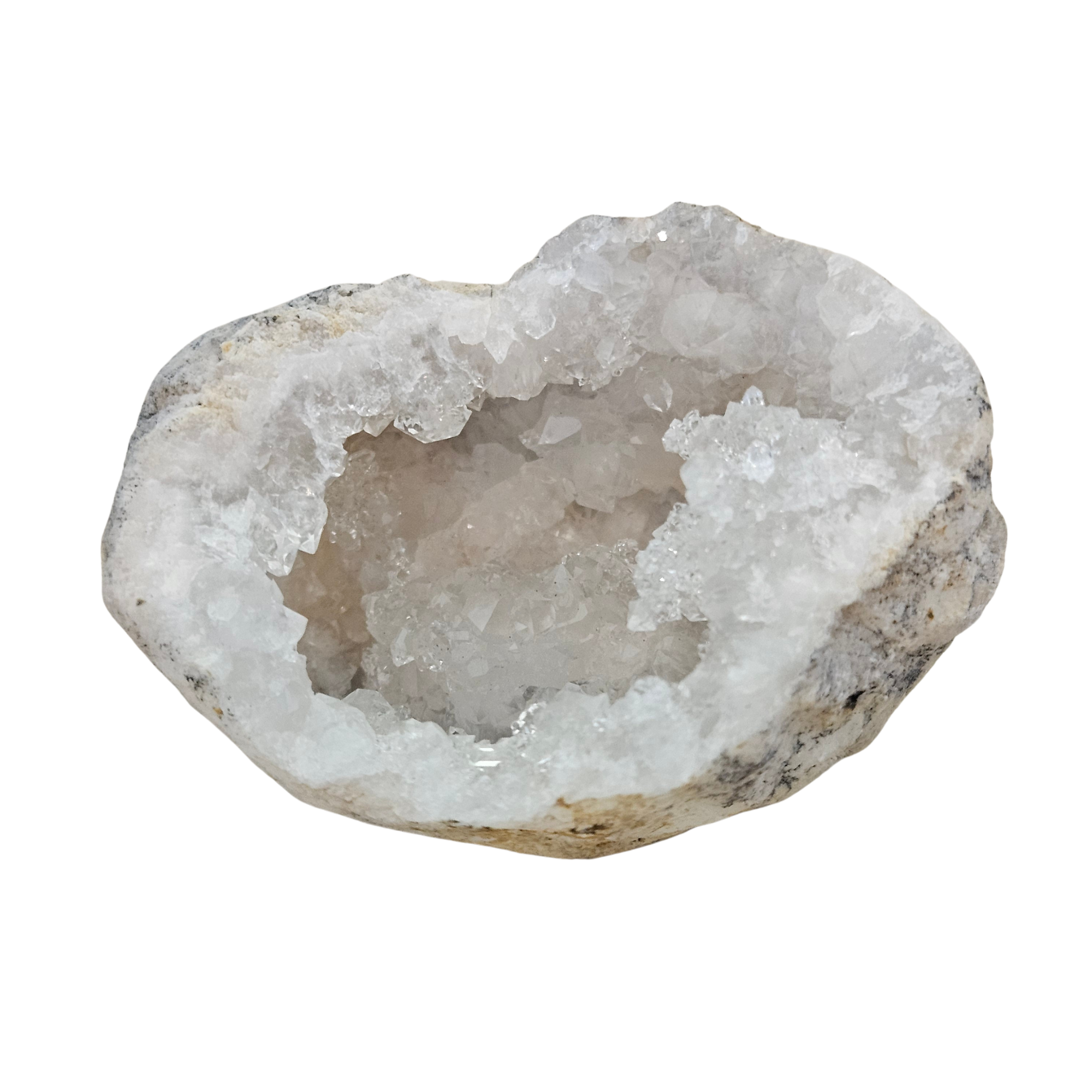Quartz Geode Halves – Sparkling Natural Crystal Cavities