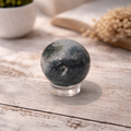 Moss Agate Mini Sphere (25–30mm)