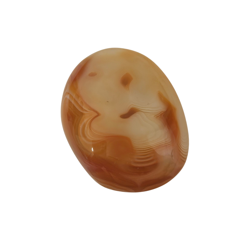 Striped Agate Palm Stone
