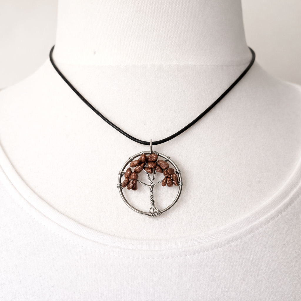 Crystal Tree of Life Pendant