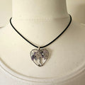 Crystal Tree of Life Heart Pendant